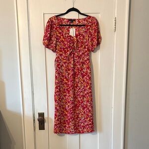 Sanctuary Floral Red Dress